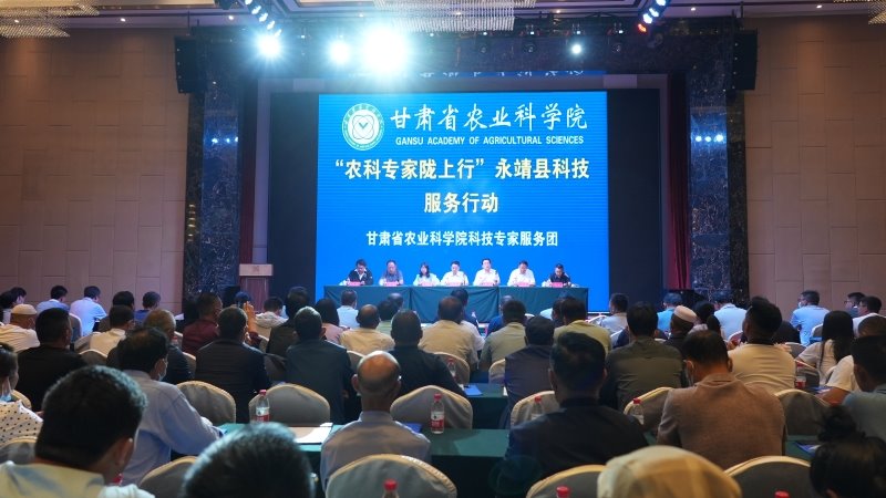 我院在永靖县开展“农科专家陇上行”活动